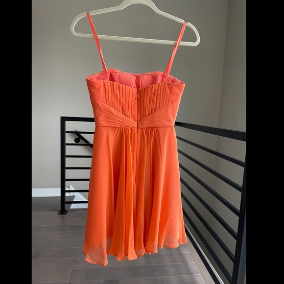 BCBG orange semi- formal dress - Picture 3 of 4
